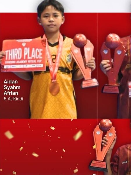 3rd Place in Bandung Academy Futsal Cup 2026 U-11