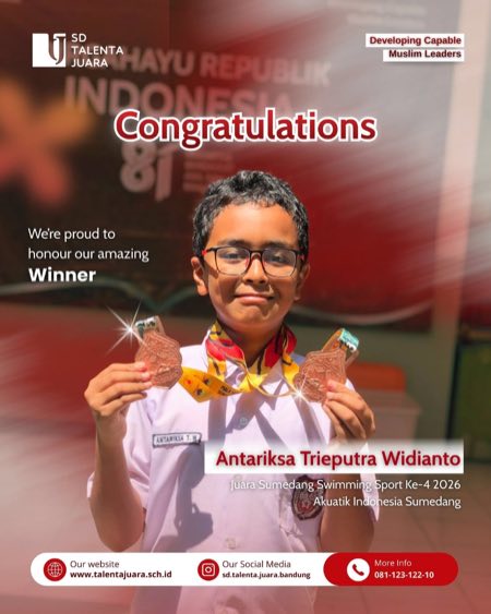 Juara Sumedang Swimming Sport Ke-4 2026 Akuatik Indonesia Sumedang