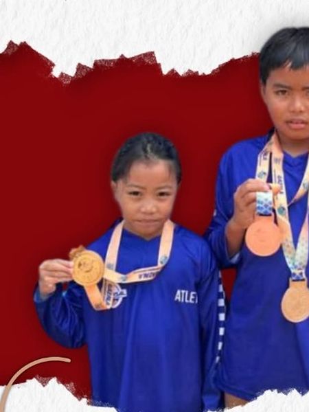 Gold Medal in 25m Breaststroke Swimming Competition