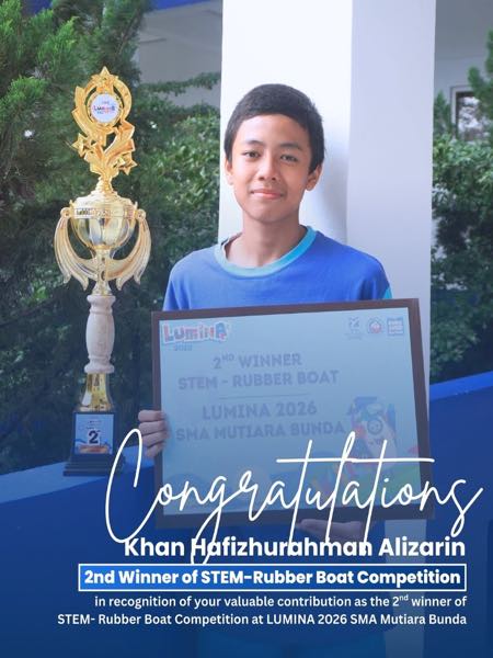 2nd Place in the Competition at Lumina 2026 Mutiara Bunda High School