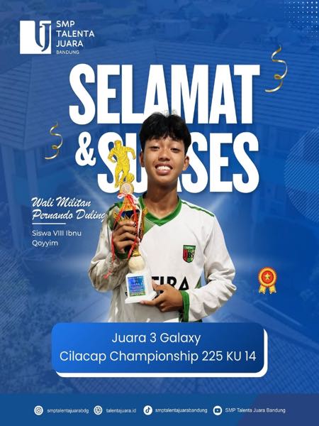 3rd Place Winner Galaxy Cilacap Championship 225 KU14