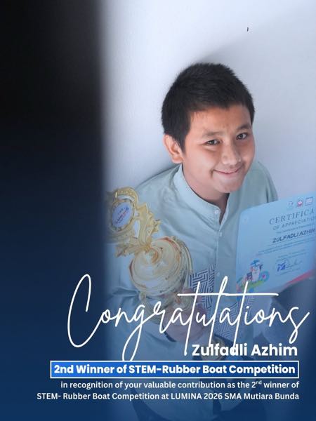 2nd Place in the Competition at Lumina 2026 Mutiara Bunda High School